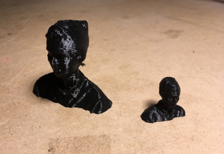 3D prints of our very own Mobile Director, Jeremy Knowlton .