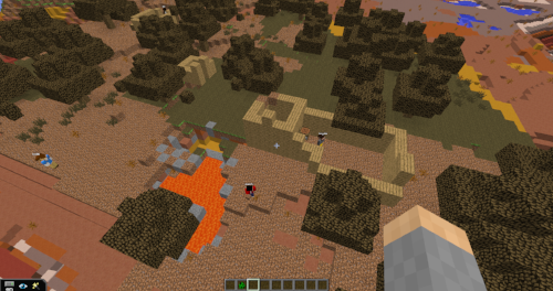 Crafting to survive. 