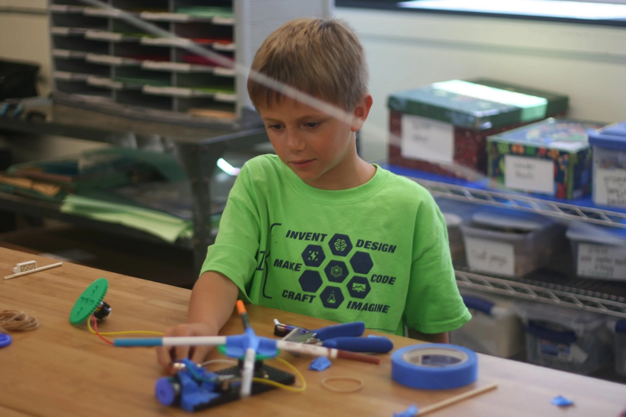  A variation on our challenge: an ink slinger! very unique. 