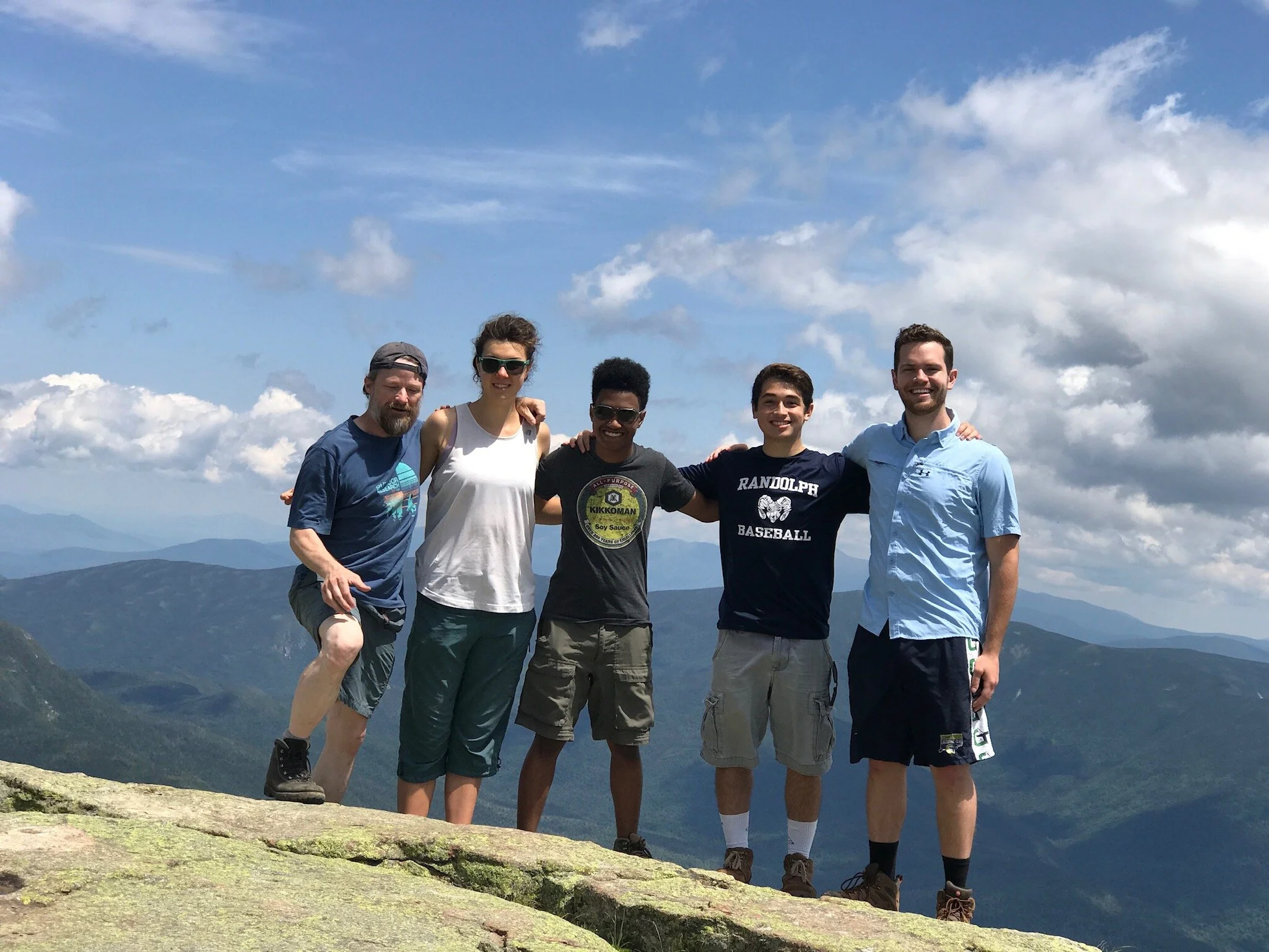   Summer Instructor Developer Corps on a weekend hike  