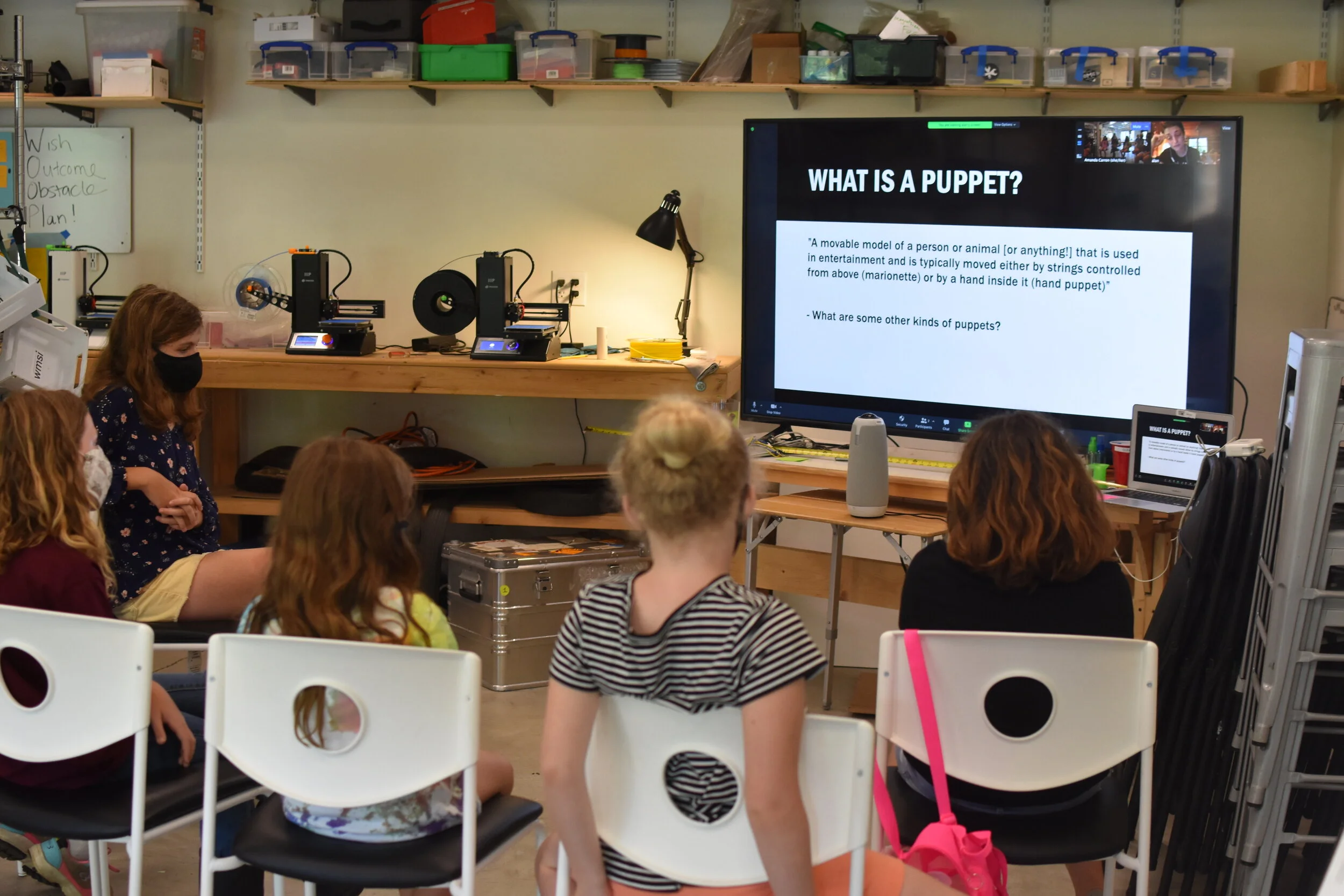  Learning about Whitney’s job as an armature inventor! 