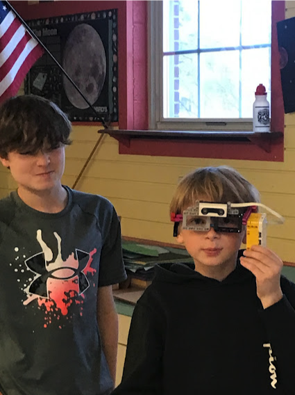   These students invented some glasses that alert you when you are about to walk into a wall on your way to the bathroom in the middle of the night!   