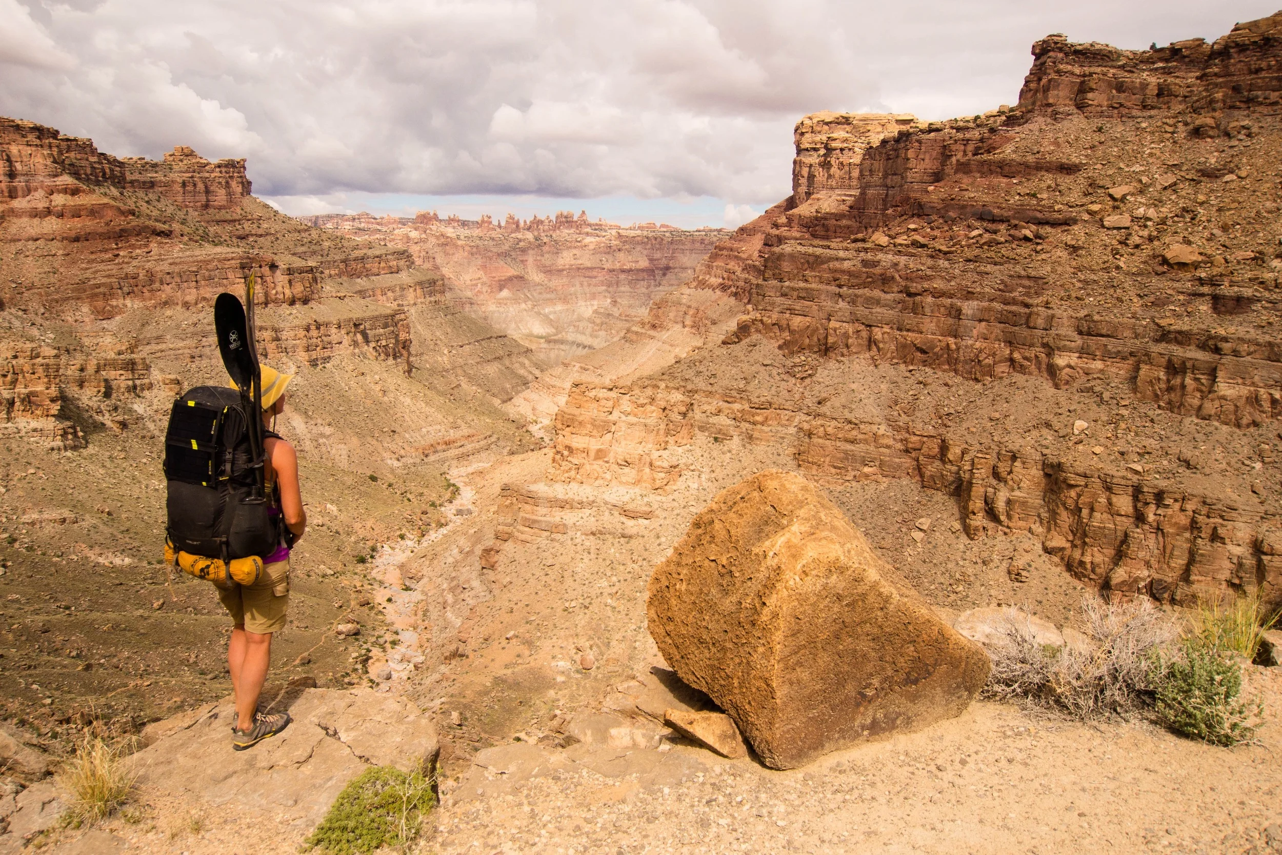 @KalenThorien overlooking the Maze District in Canyonlands National Park.