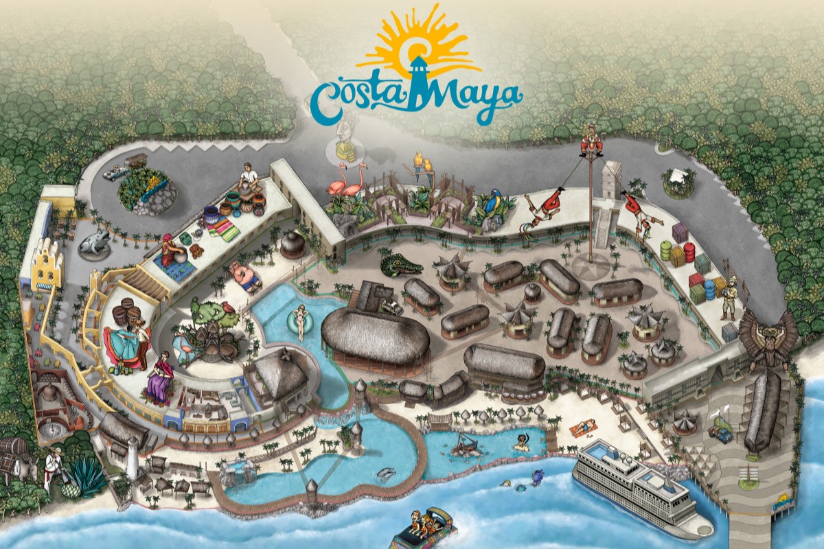 where is costa maya cruise port