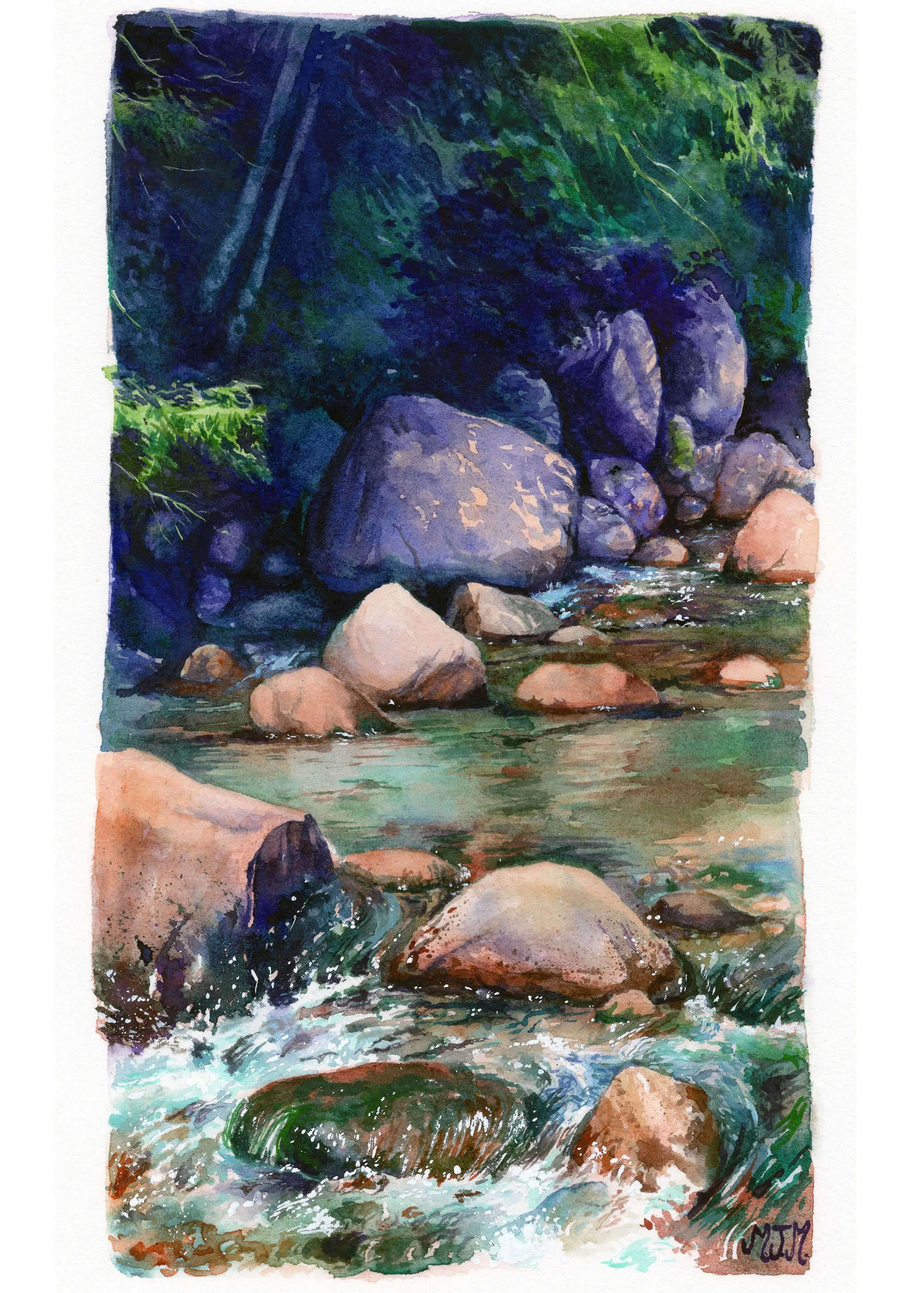 Ellis River Morning Card Front.jpg