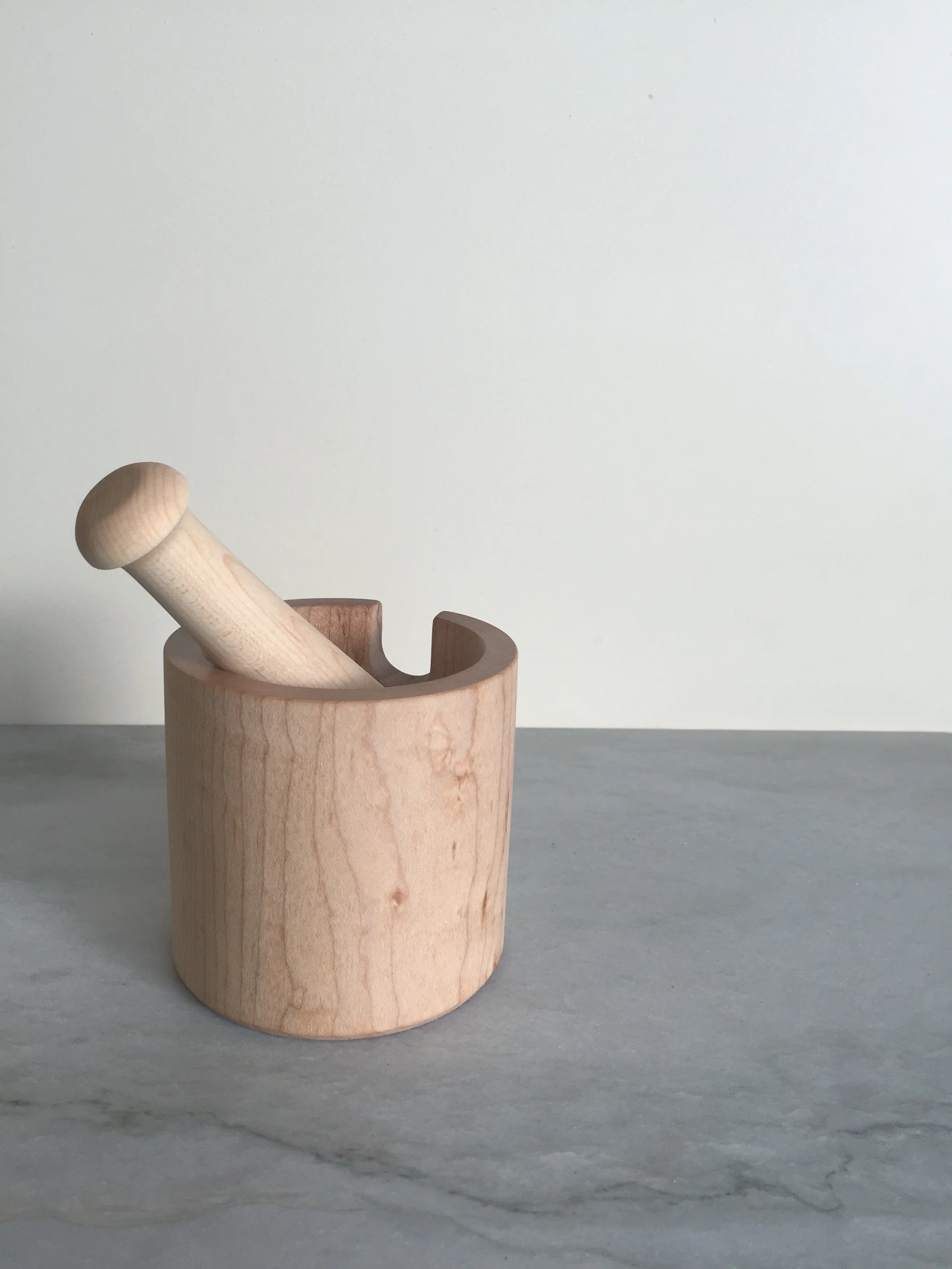 Hard Maple Mortar Pestle