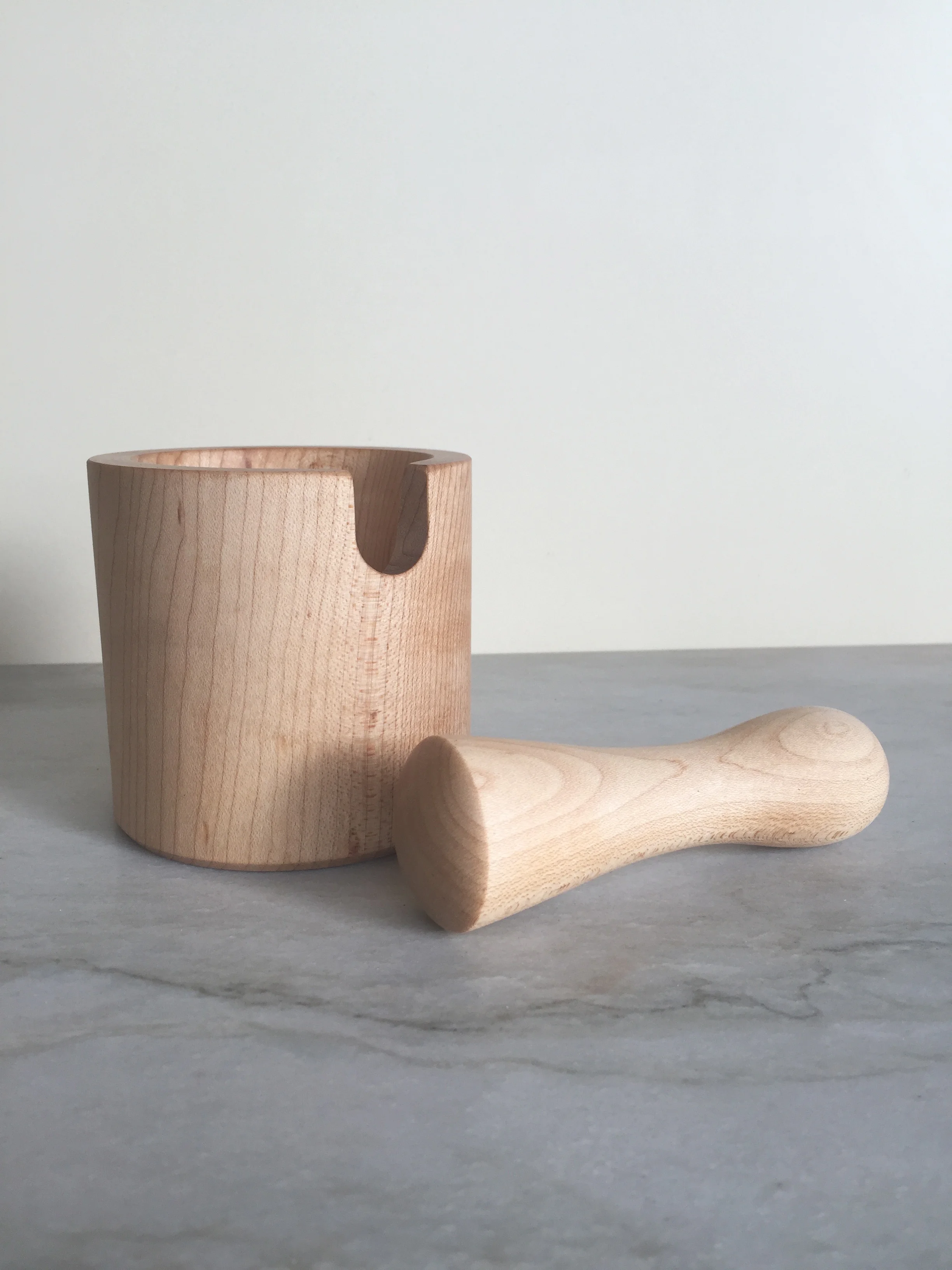 Hard Maple Mortar Pestle Hero