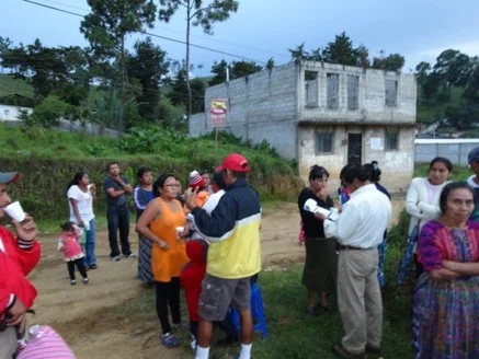 Survey participants included residents from the Santa Otilia community in Guatemala. 