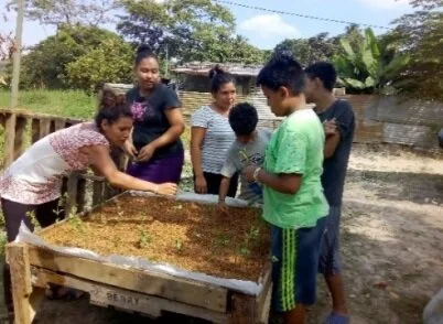 CDF and local partners completed the Planting Seeds of Peace program in El Salvador.