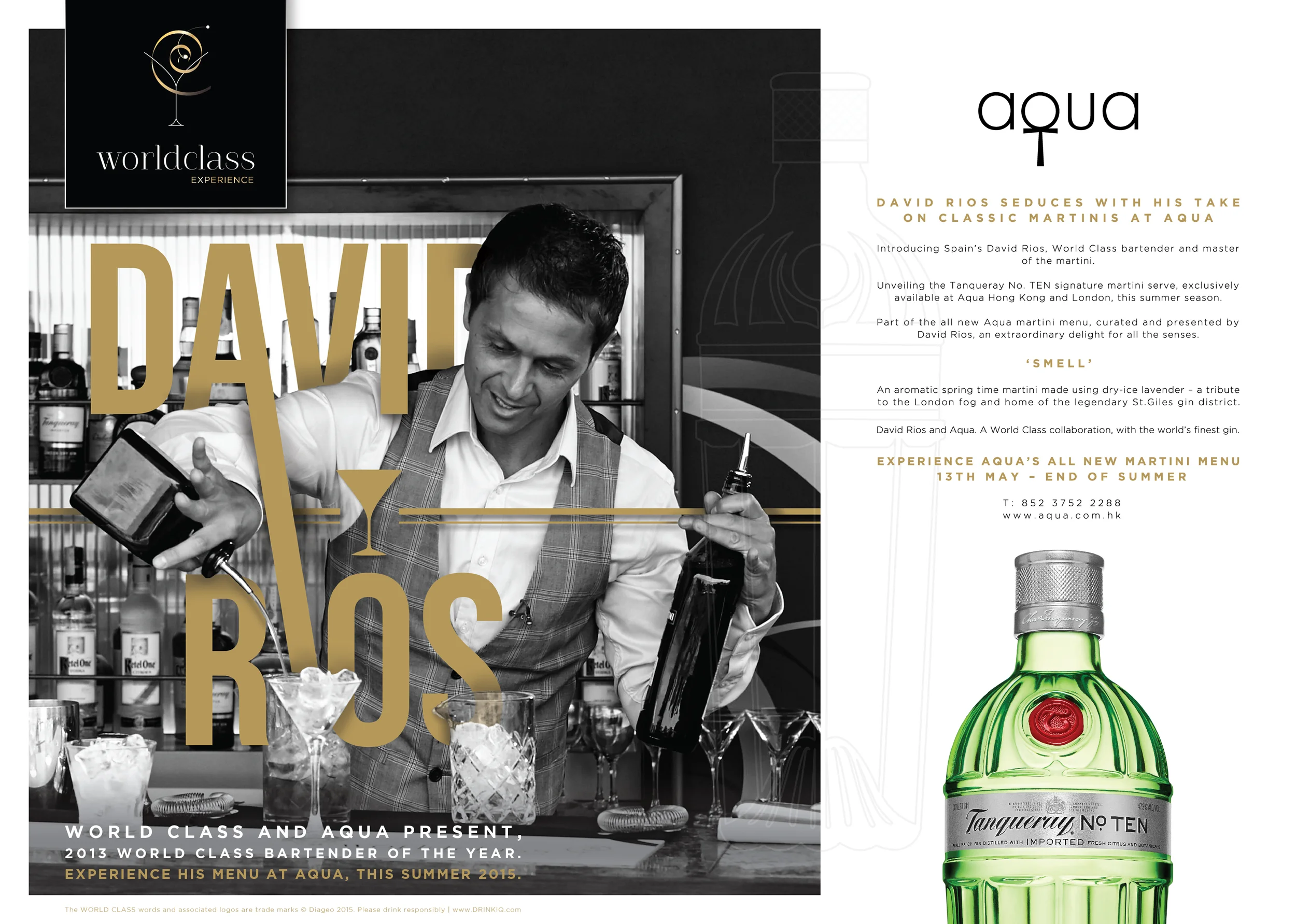 MADE for Diageo WORLD CLASS 2015