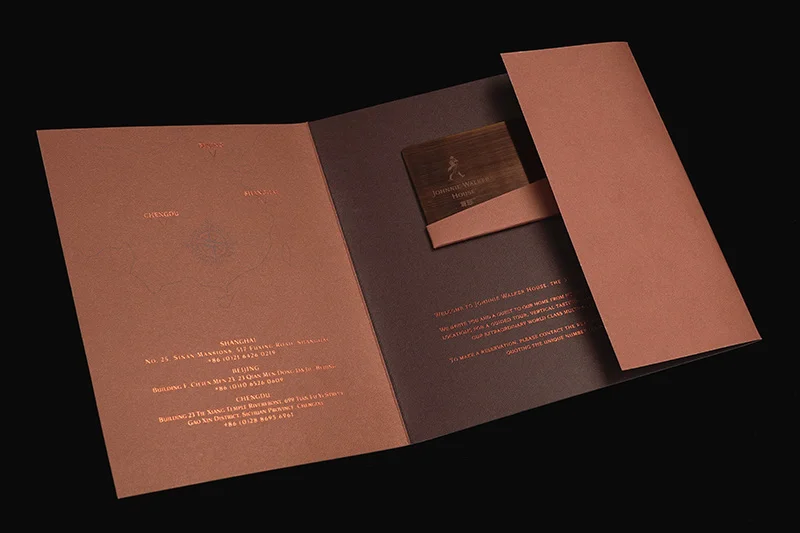  Design and print work created by MADE Creative agency Hong Kong, for The Johnnie Walker House 