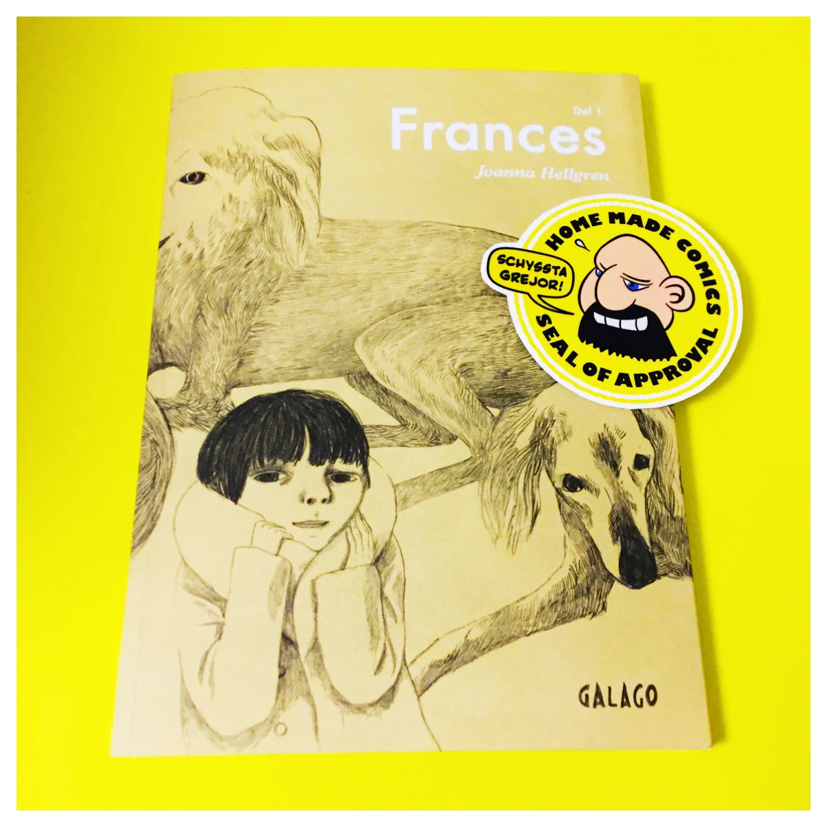 Home Made Comics Seal of Approval #178. Frances Del 1 av Joanna Hellgren utgiven av Galago 2009.