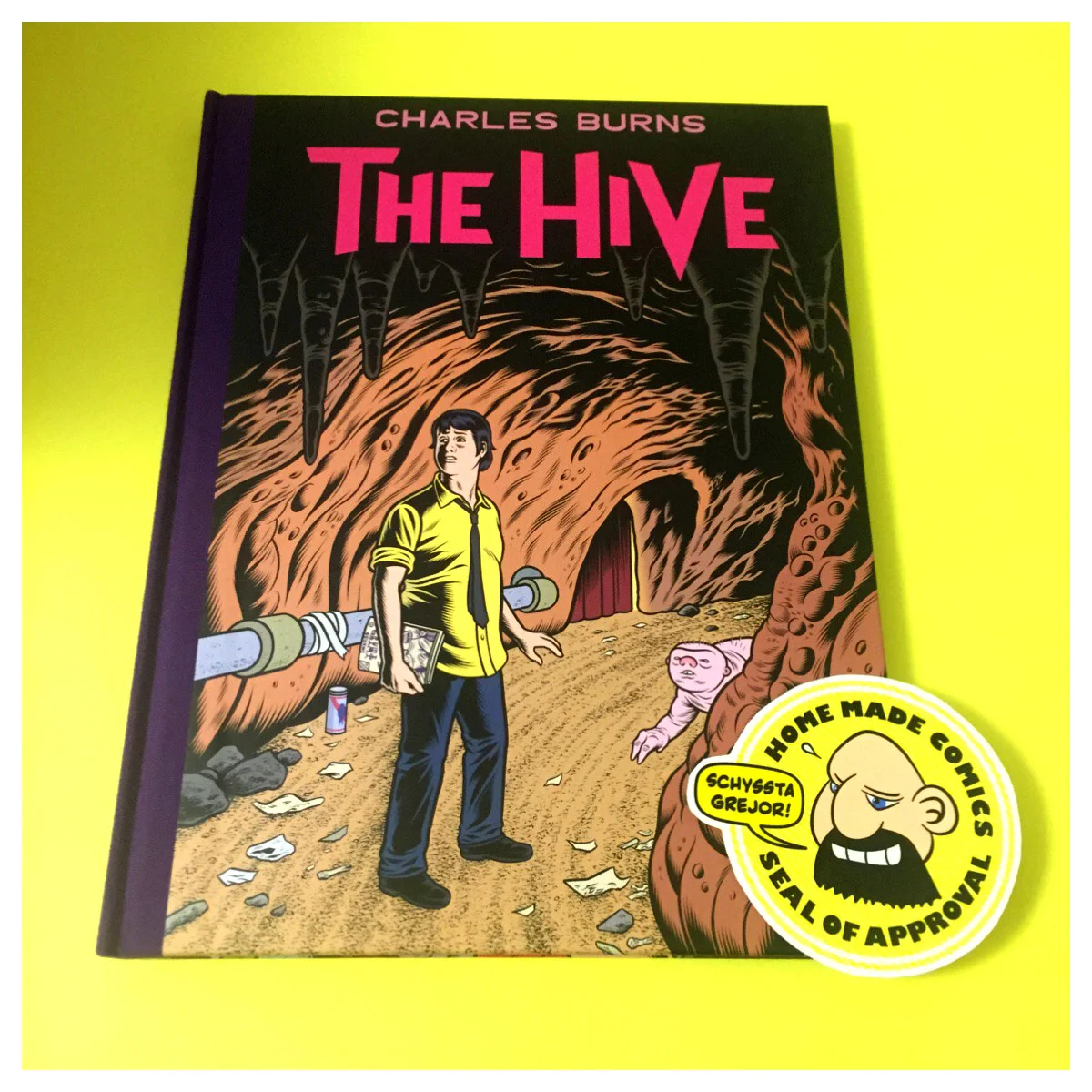 Home Made Comics Seal of Approval #183. The Hive av Charles Burns utgiven av Pantheon 2012.