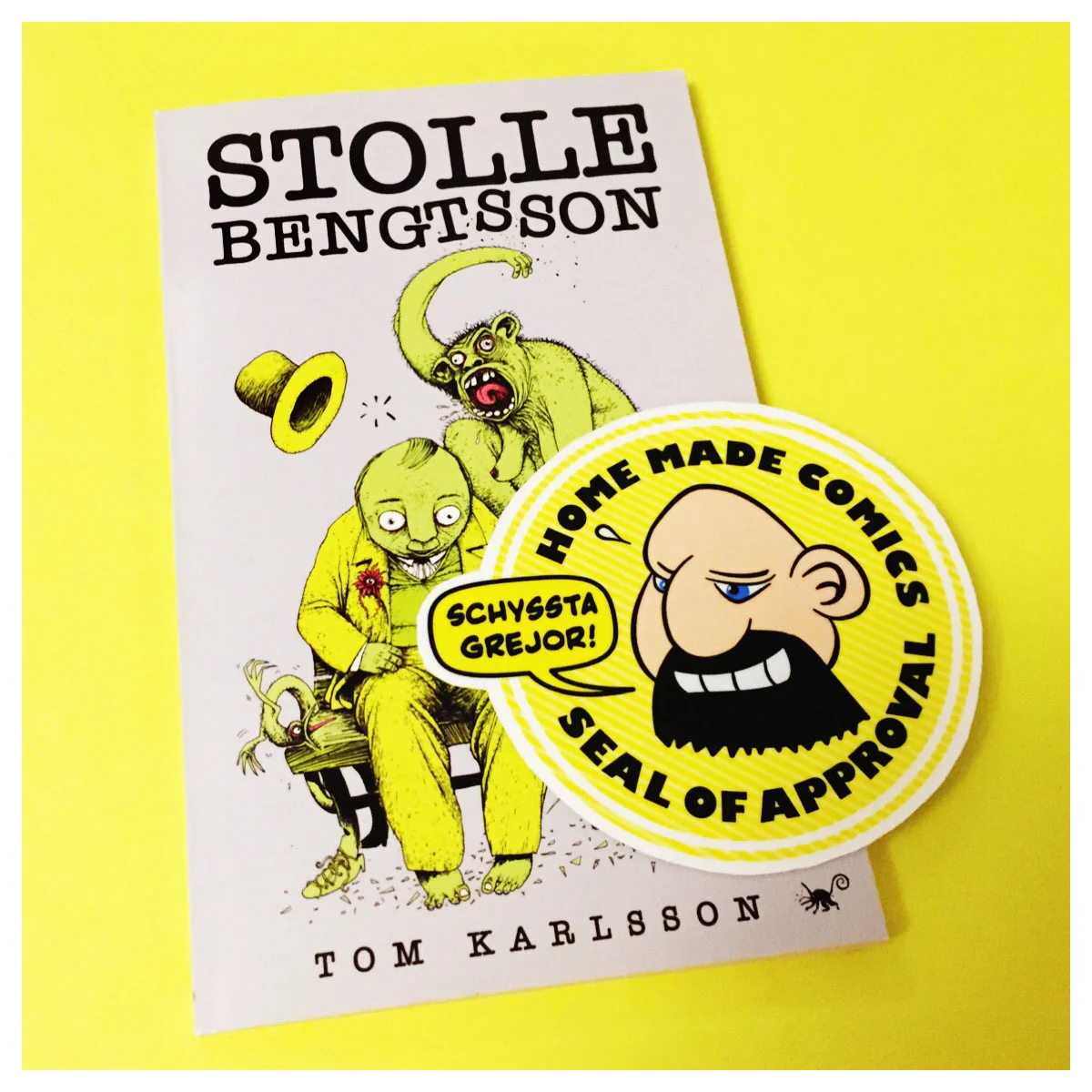Home Made Comics Seal of Approval #196. Stolle Bengtsson av Tom Karlsson utgiven av Kolik 2006.
