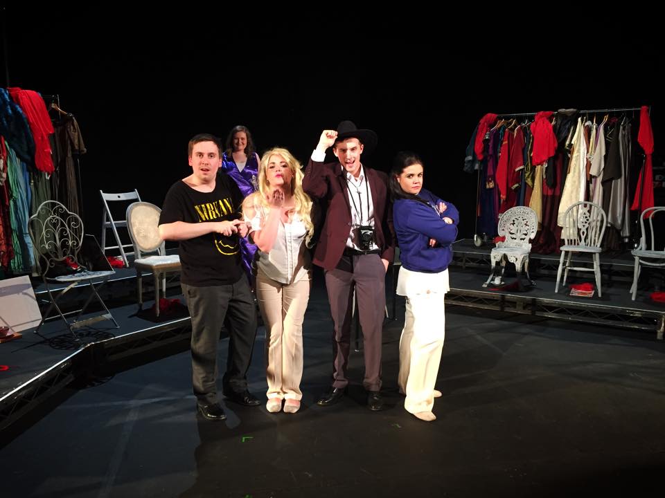 The cast of Anna Nicole - excerpts as part of a concert of contemporary scenes (Music Theatre Wales/RWCMD 2015)