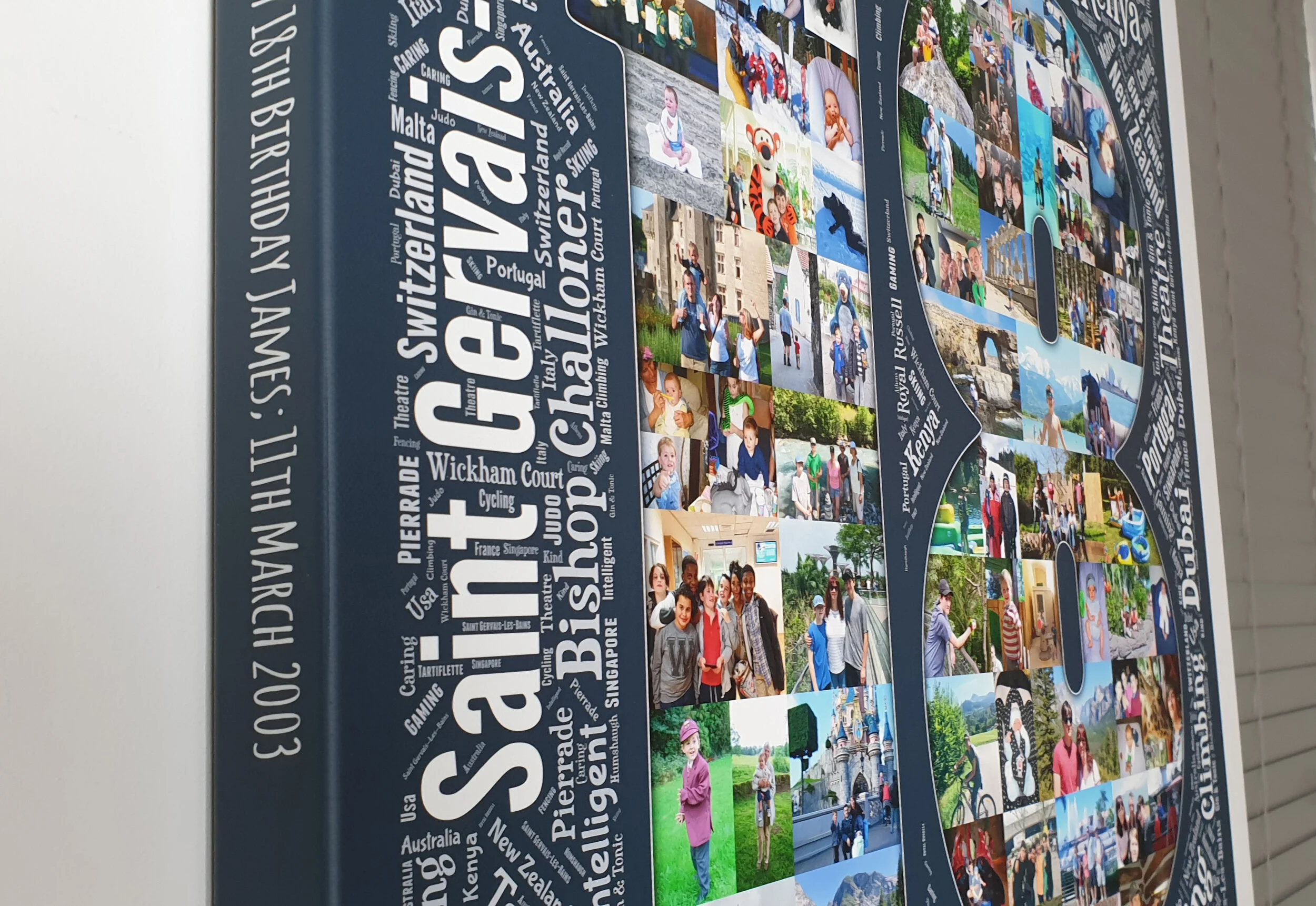 Word Art Text Collage — Red Canvas LTD