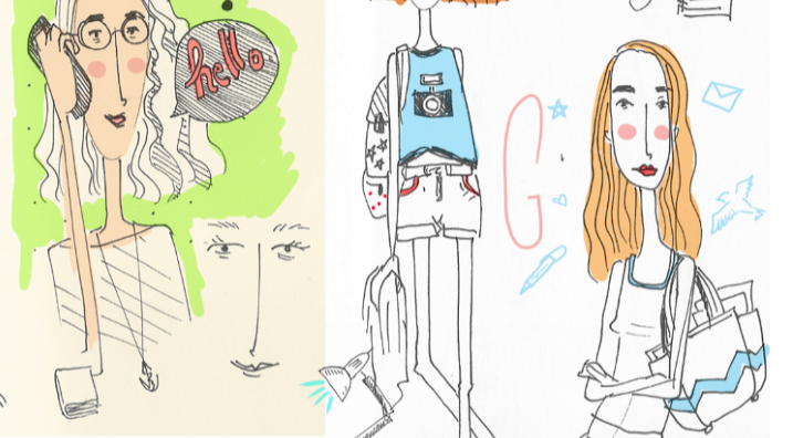 A moodboard for a project that has been momentarily halted