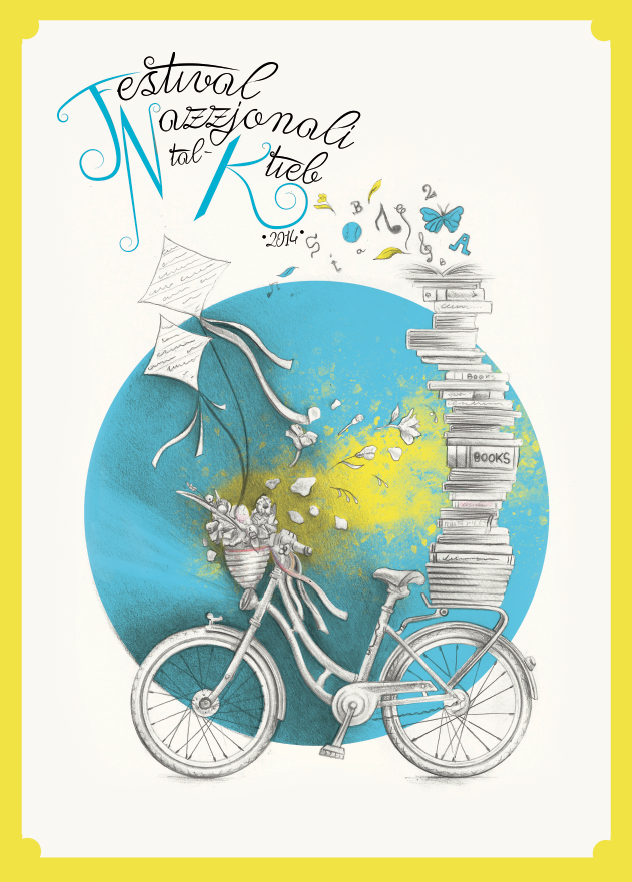 Poster Illustrated by Ruth Ancilleri & coloured by me