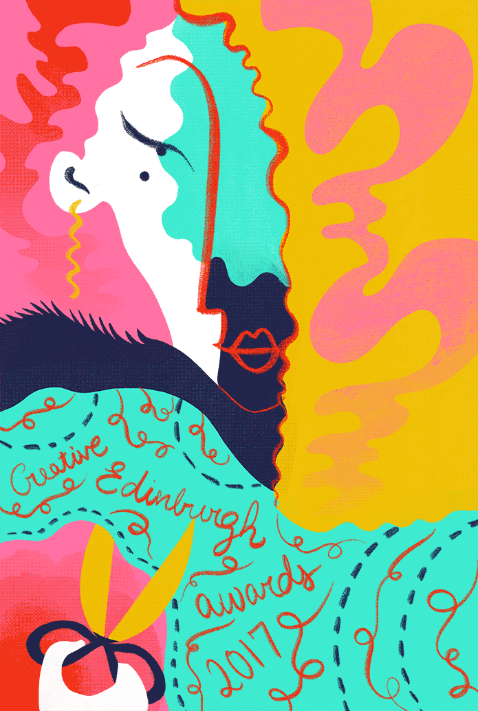 Posters for the Creative Edinburgh Awards 2017