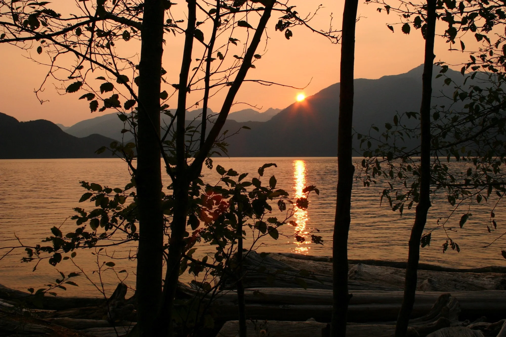 15. Golden Porteau sunset