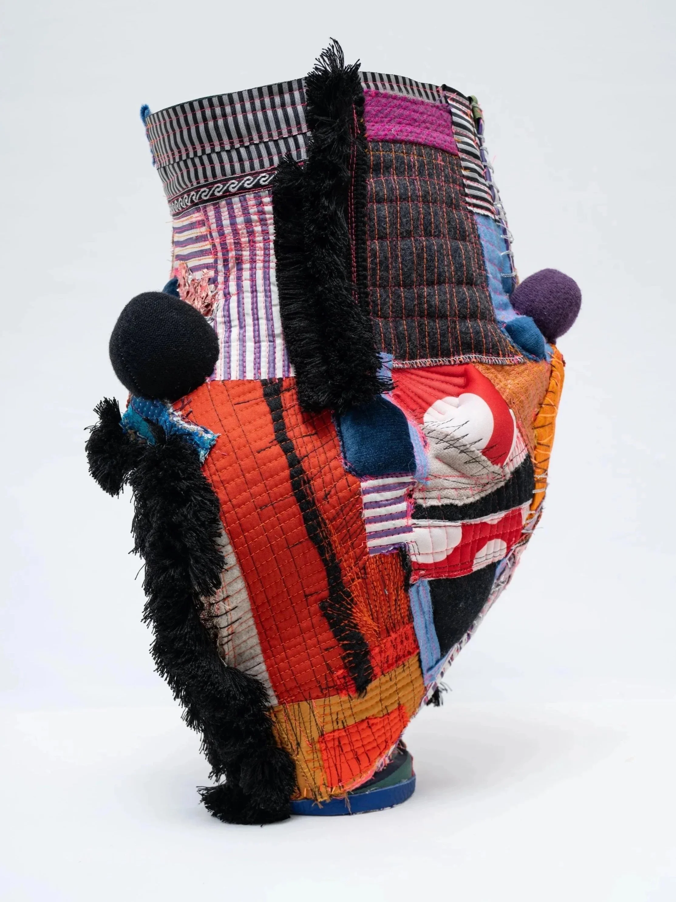 PomPom, 18 x 12 x  13 in.
