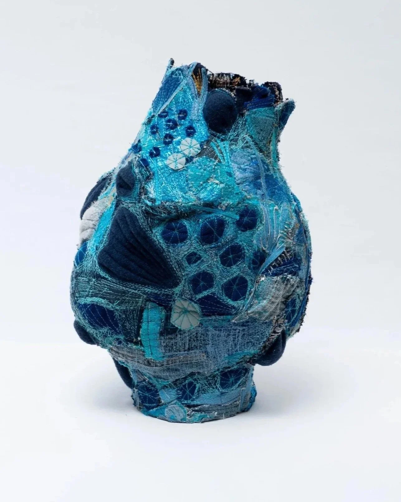 Blue  16  x 12 x  11 in.
