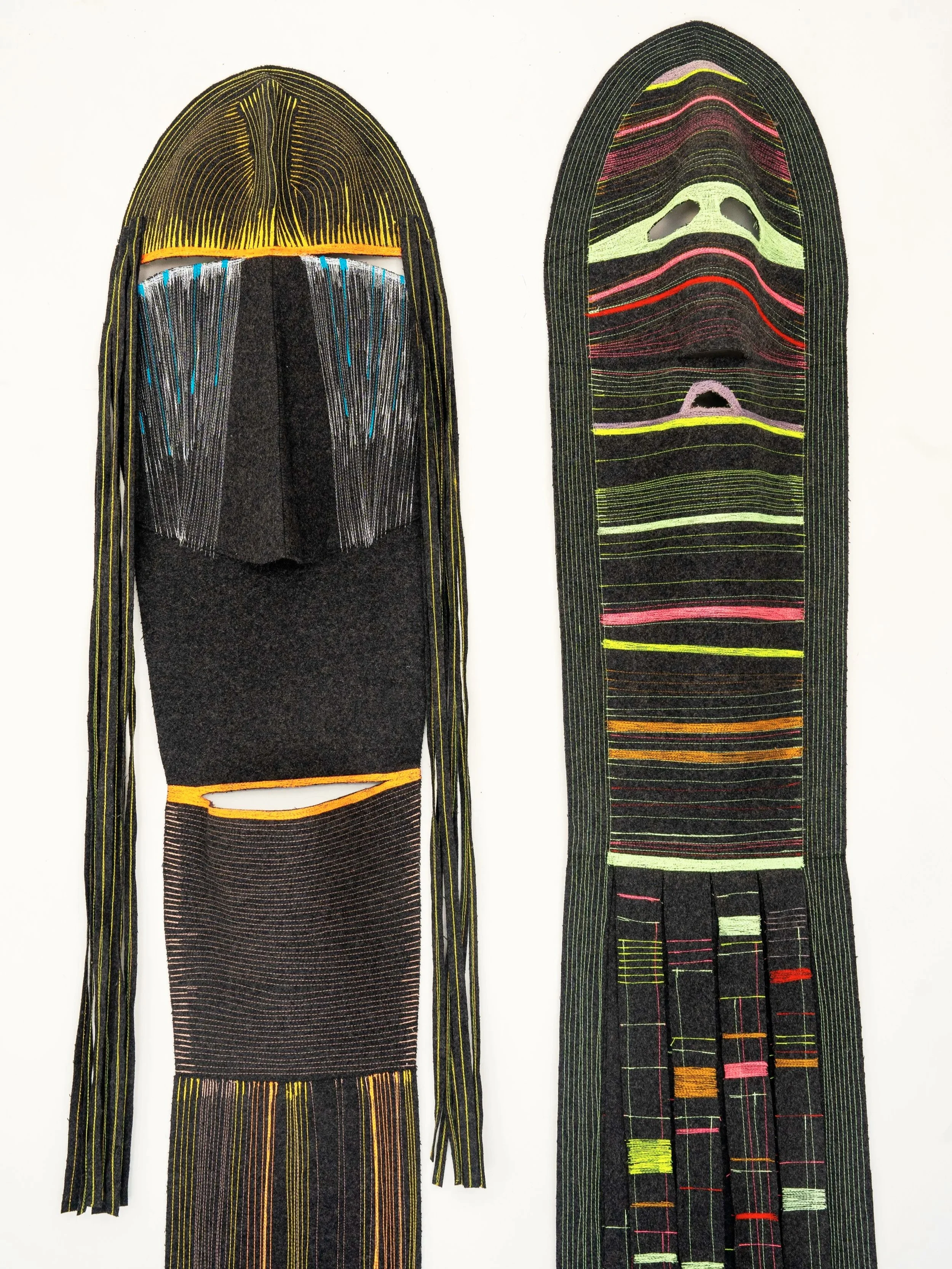 Goddesses 5 & 1, around 99 in.