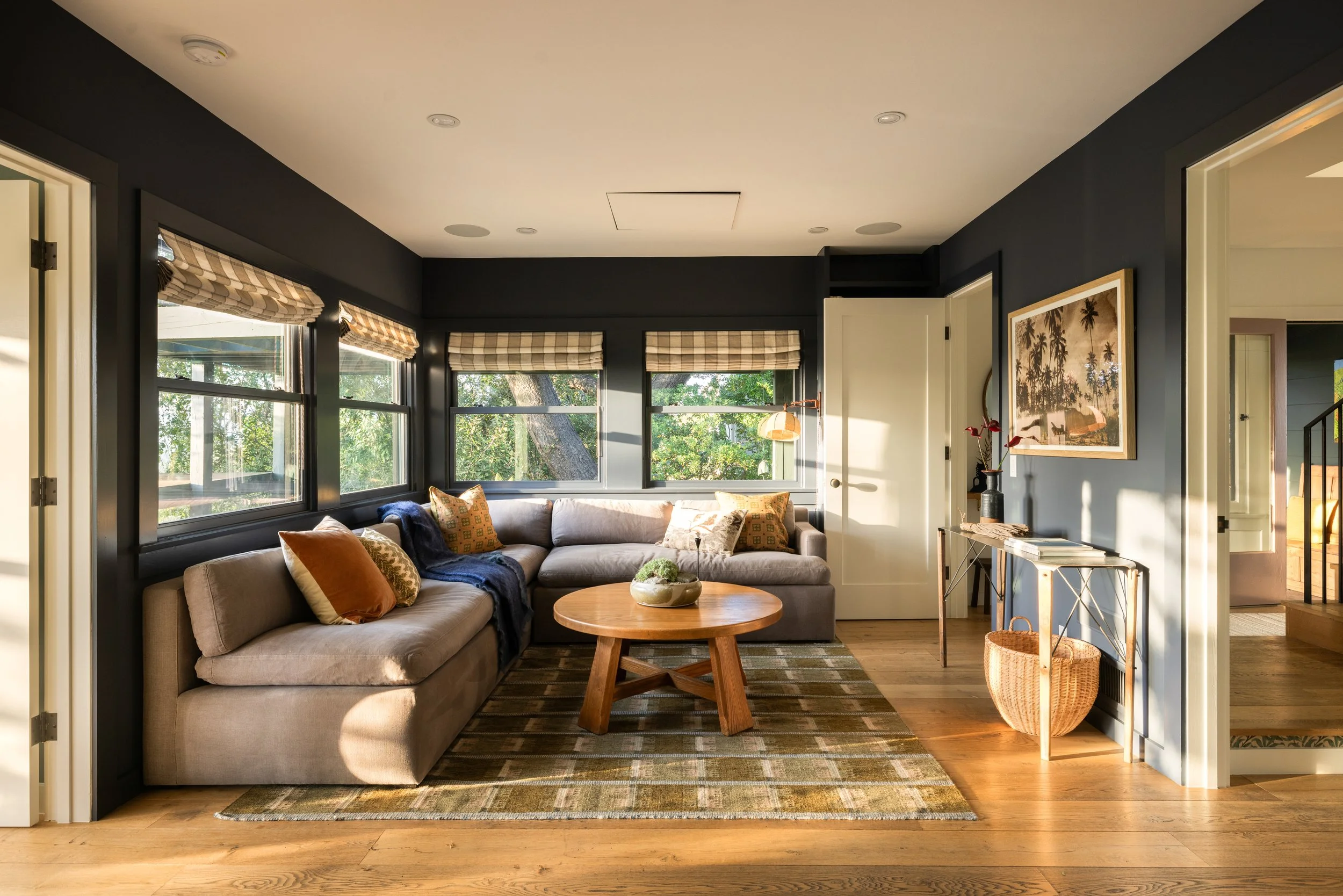 Silver Lake home for sale with cozy den or media room and custom interior design