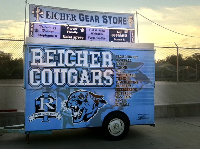 Reicher High School Trailer Wrap