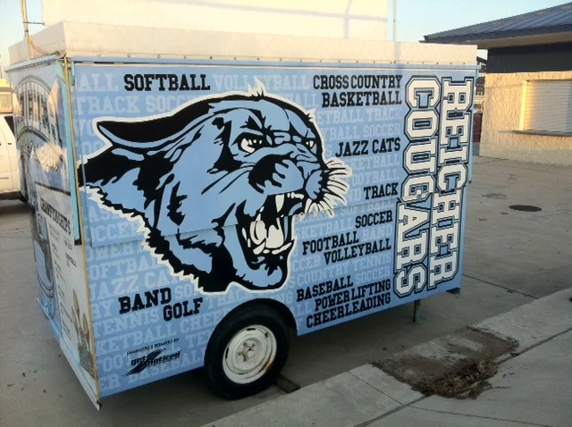 Reicher High School Trailer Wrap
