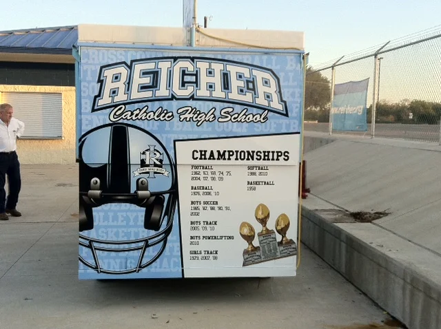 Reicher High School Trailer Wrap