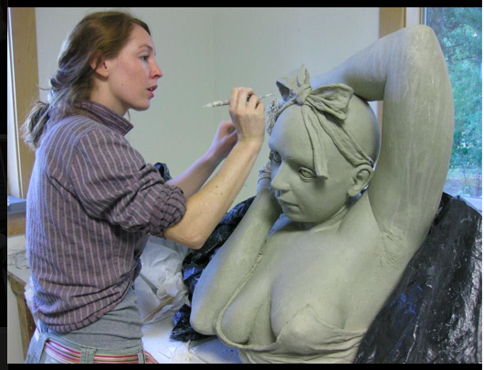 Working during my residency at The LH Project in Oregon.
