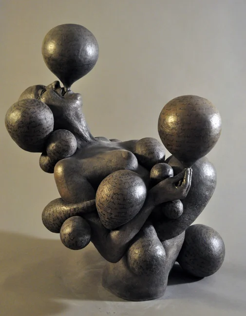 “Up, Up, and Away” 30.5”x24”x23” Currently displayed at Gebert Contemporary