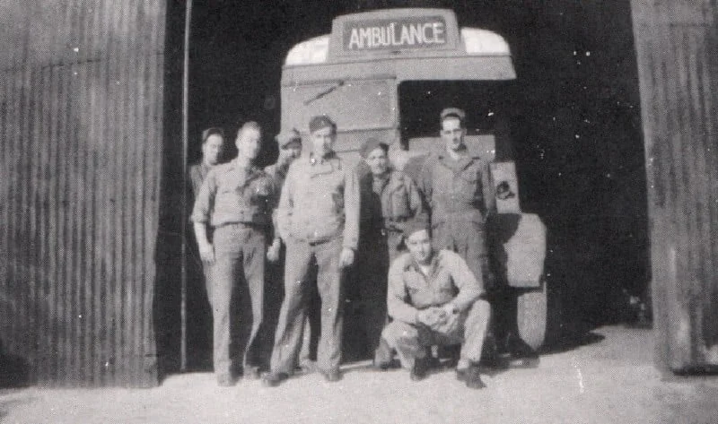 Many wounded stayed on in Kington 