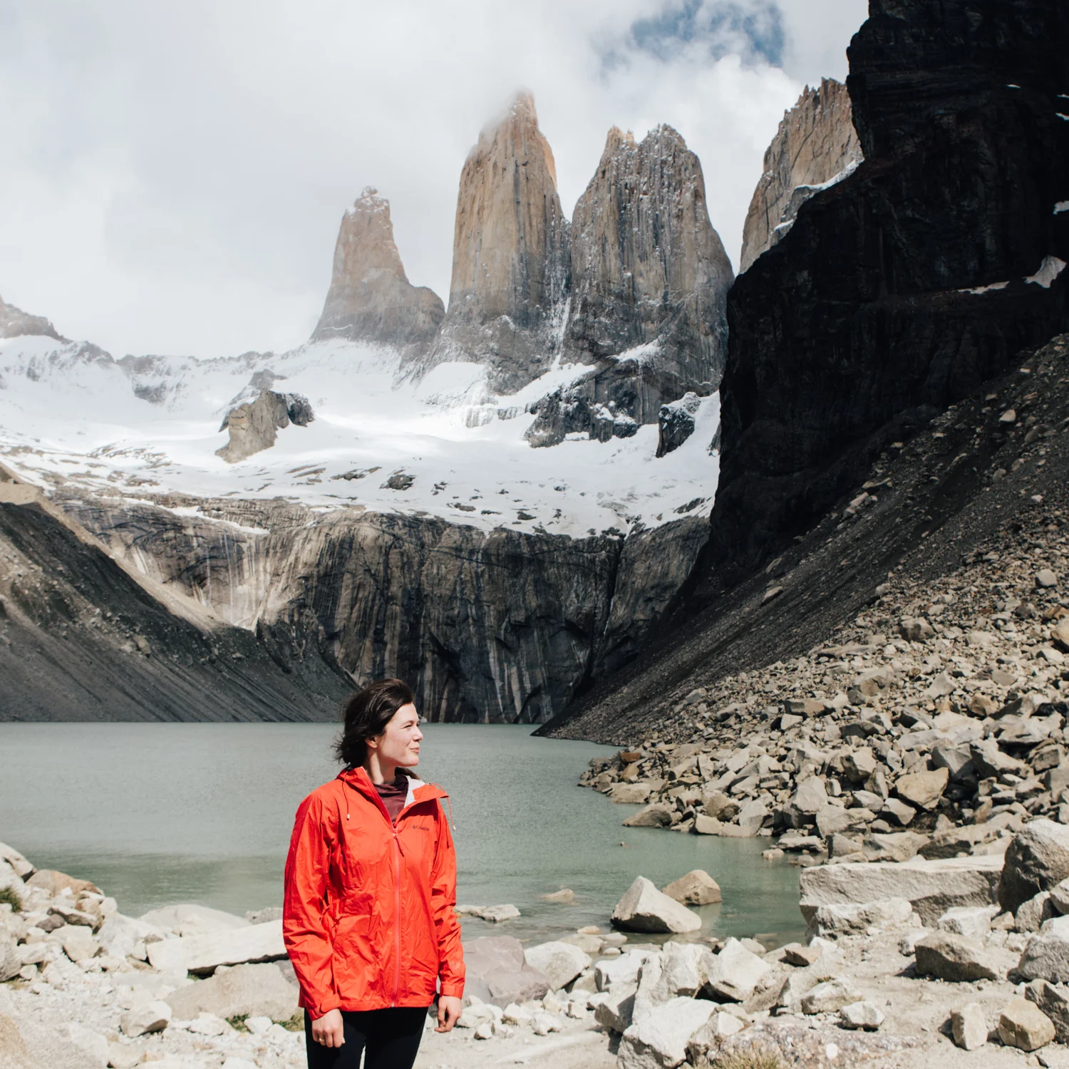 Photo by a kind tourist in Torres del Paine National Park in Patagonia.