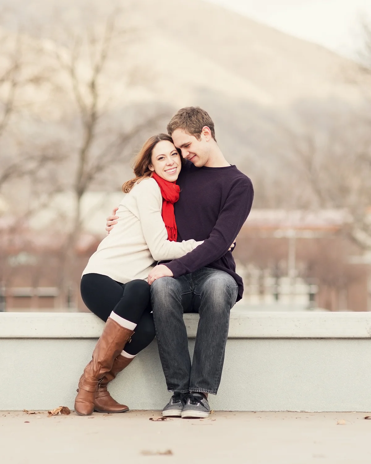 Some of my favorite moments between two people are the unplanned ones. The best couples don't need much direction and they can naturally pose for the camera. 