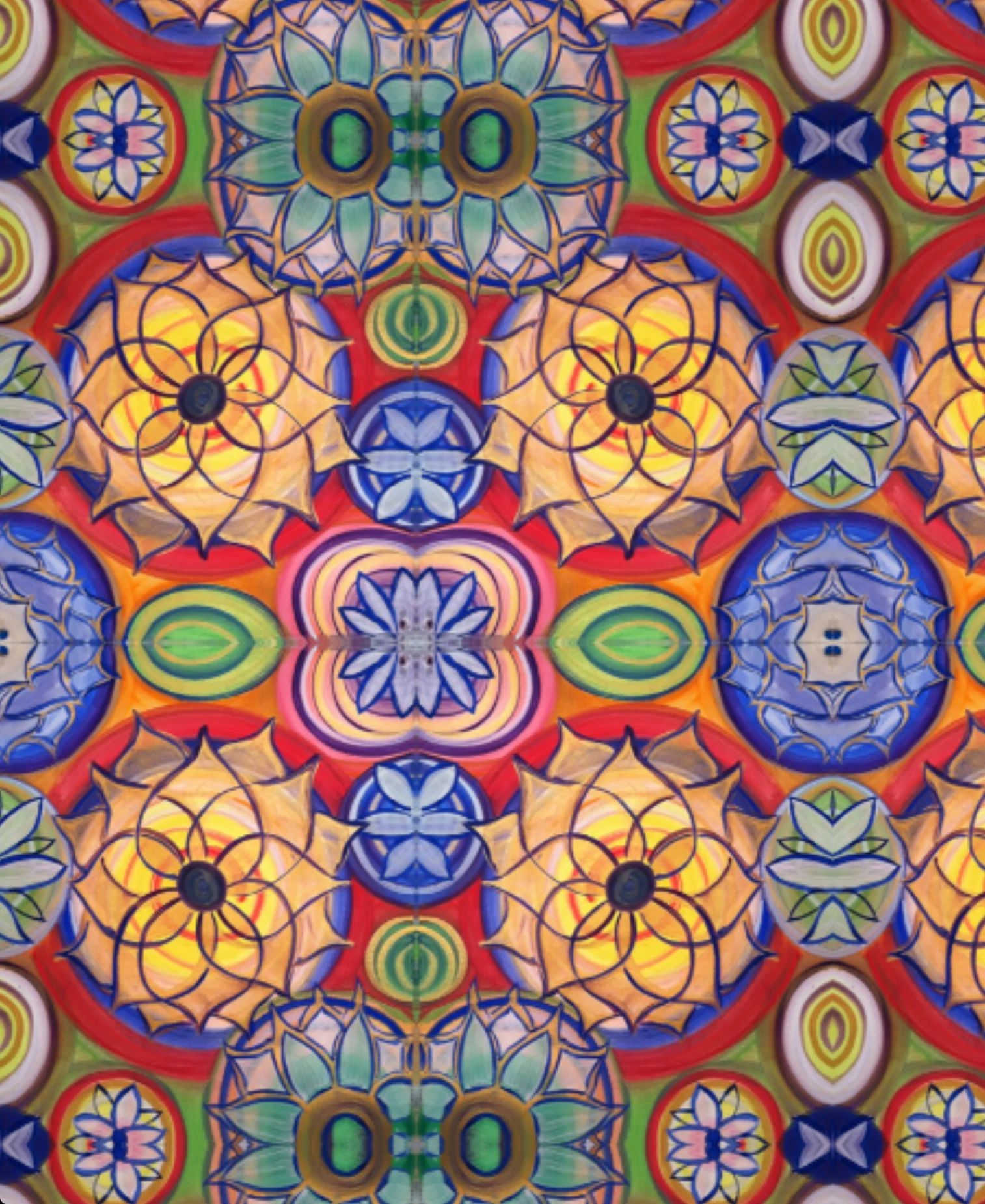 "Mandala" repeat