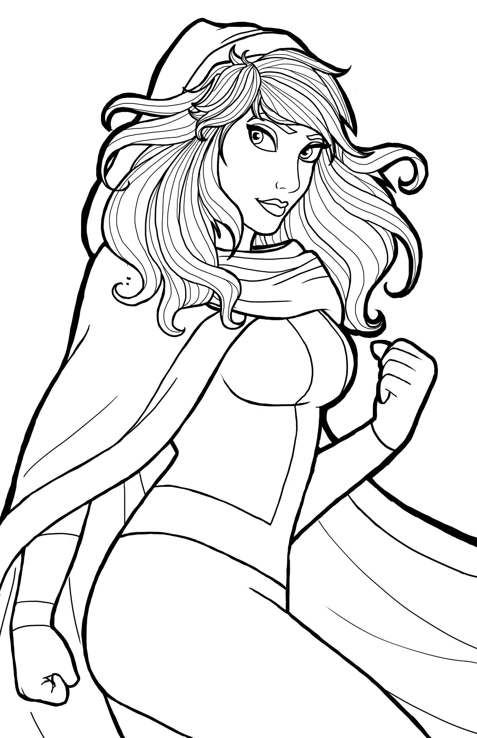 Rogue process, from inks to final.