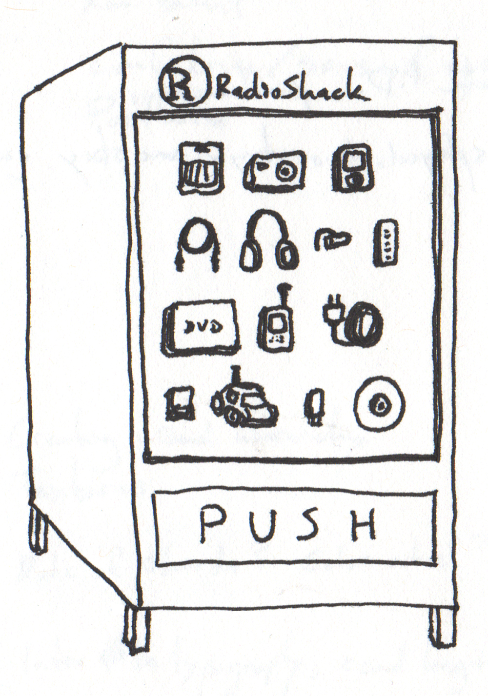 From the artist's sketch book.