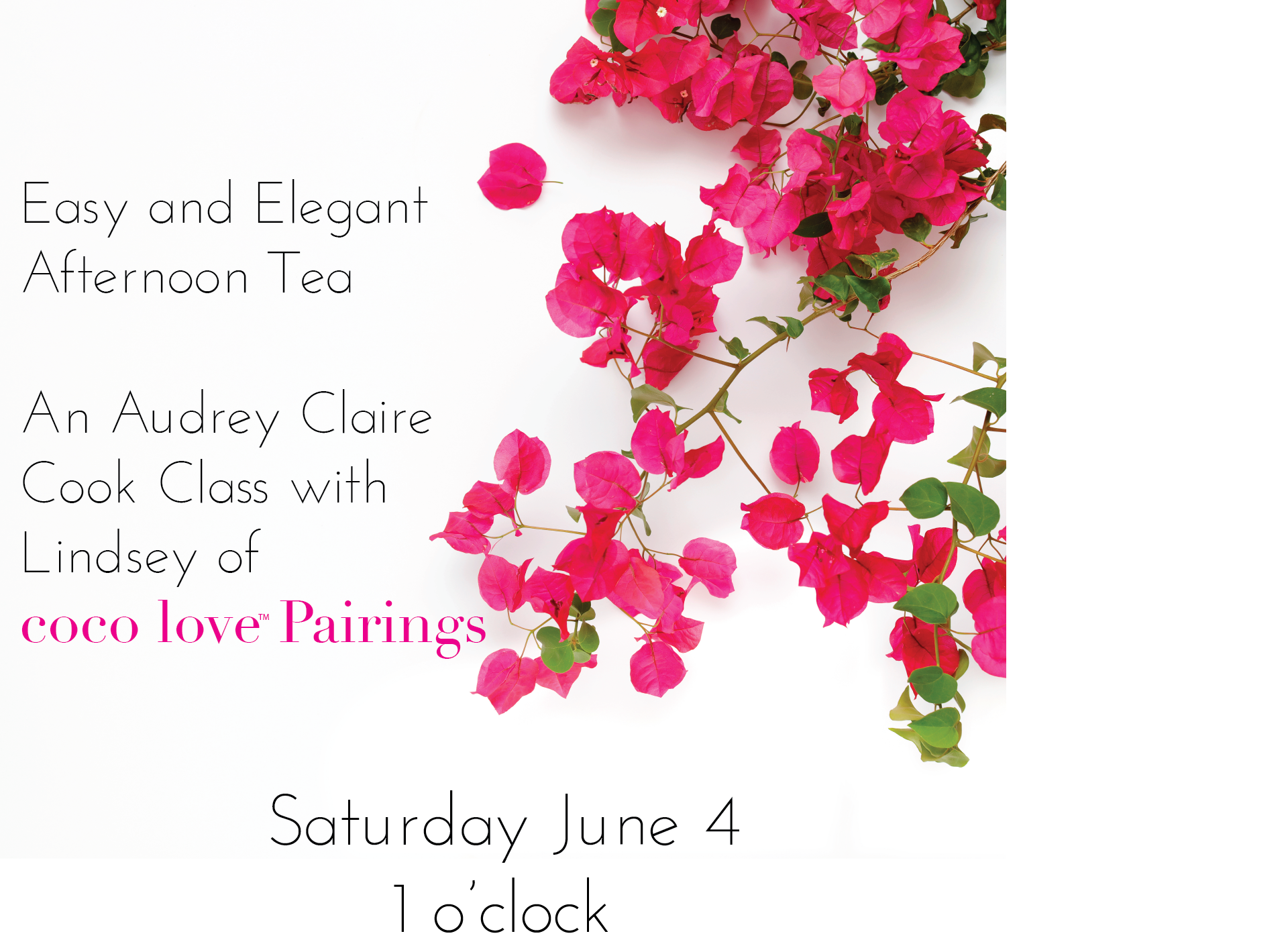 image: coco love Pairings