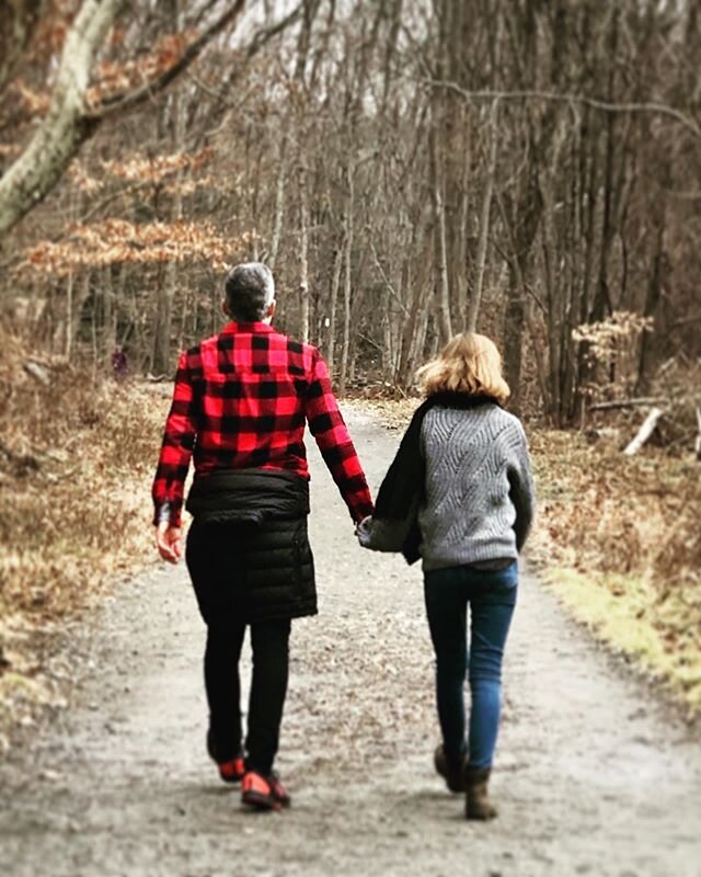 This is me and my 12 yr. old last week in CT on a hike and my wife snapped the photo.
Just to be clear, I&rsquo;m 6 feet tall and on her current trajectory I may not be the tallest in the house for long😢.