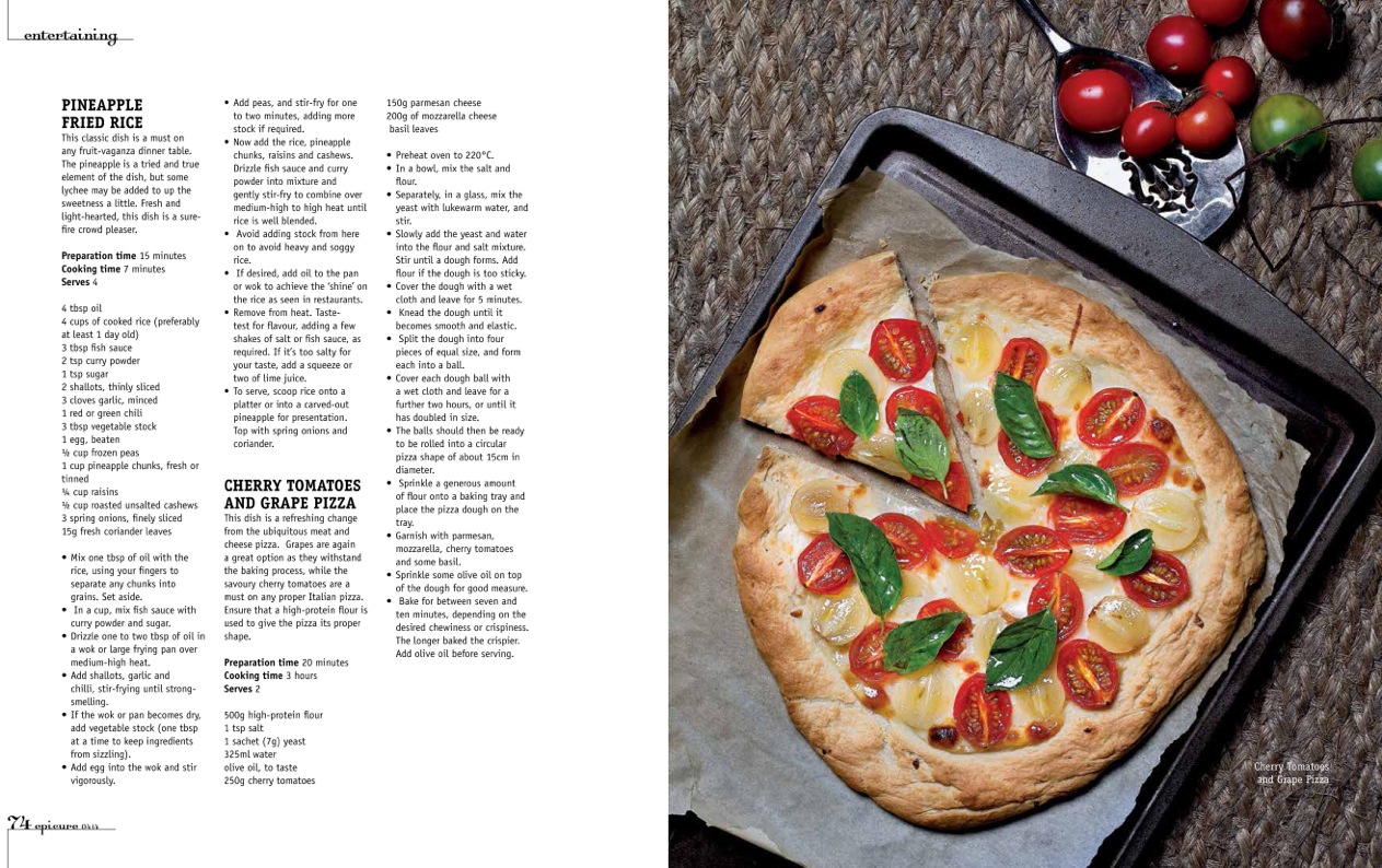 Epicure magazine anniversary issue