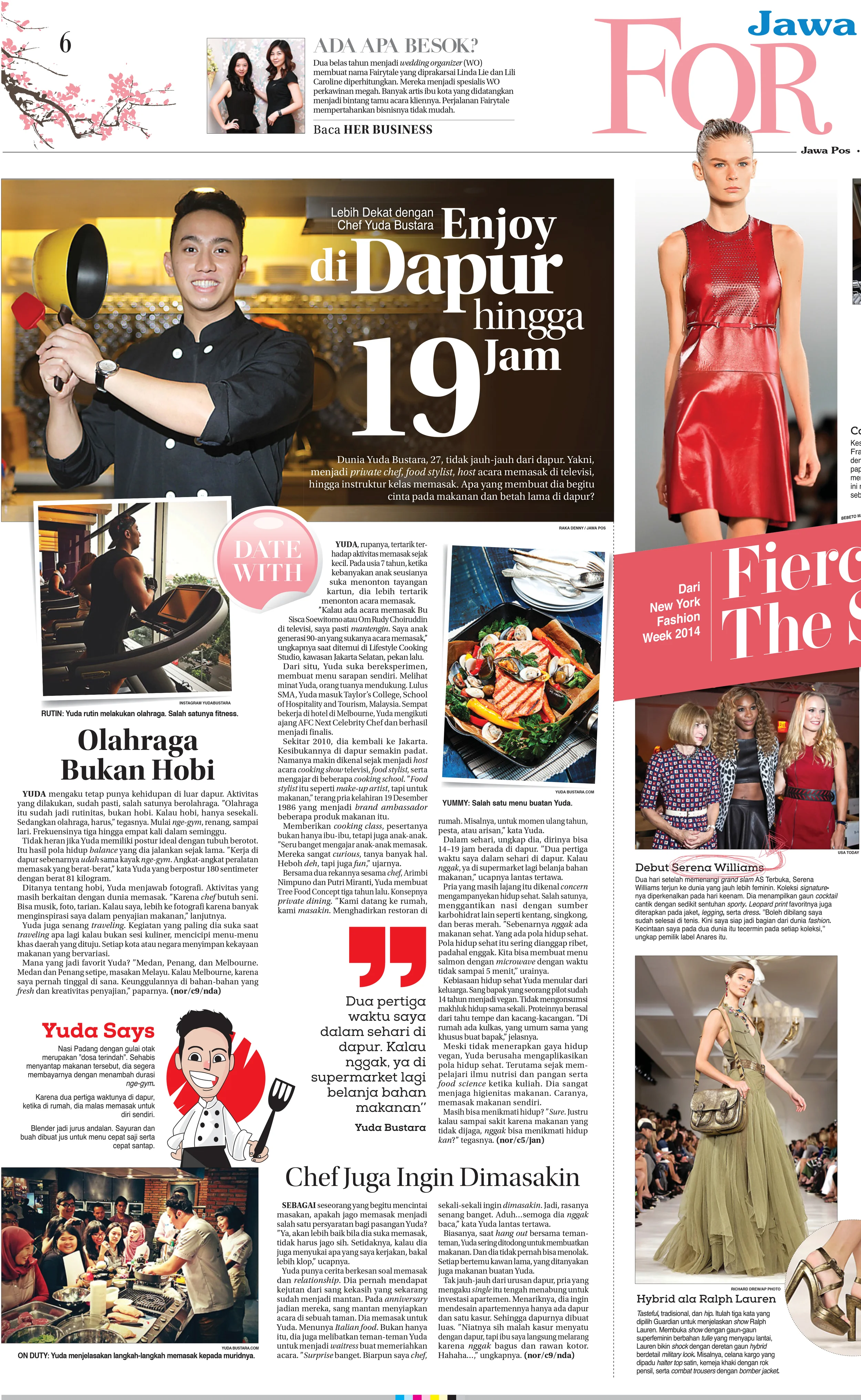 featured in Sunday Jawa Pos Paper