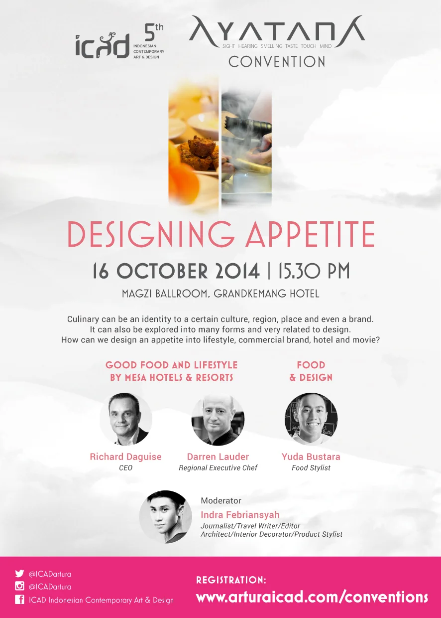 speaker in ICAD art event