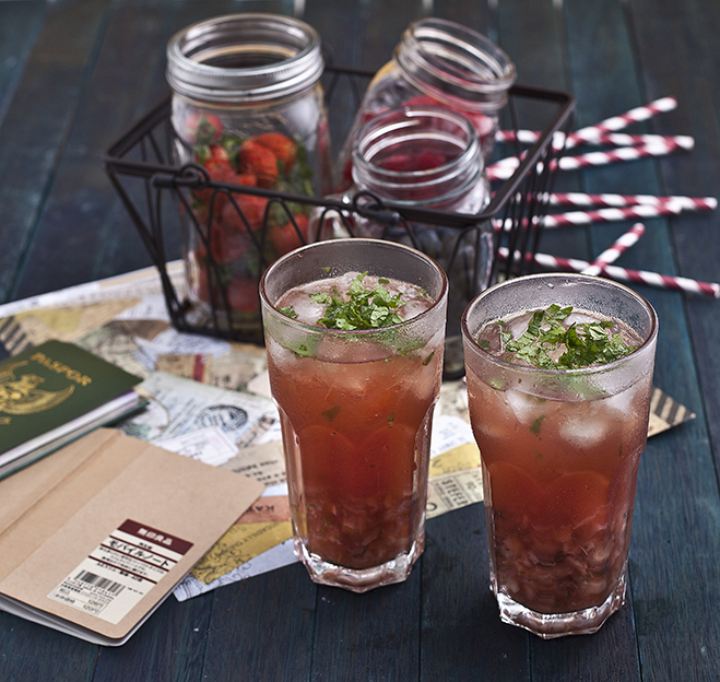 recipes and food styling for Buavita