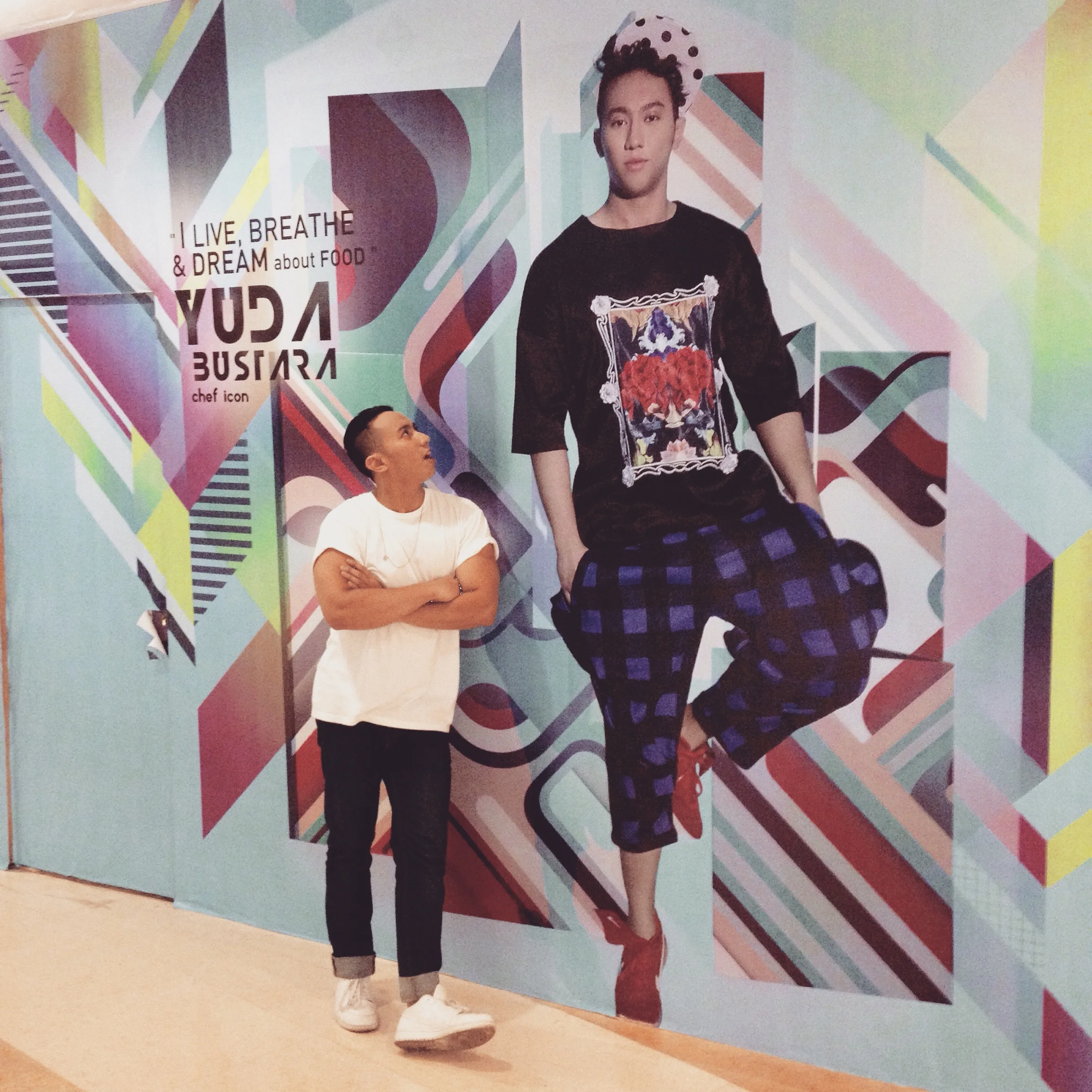 Yuda Bustara as Icon of Kuningan City Mall Jakarta