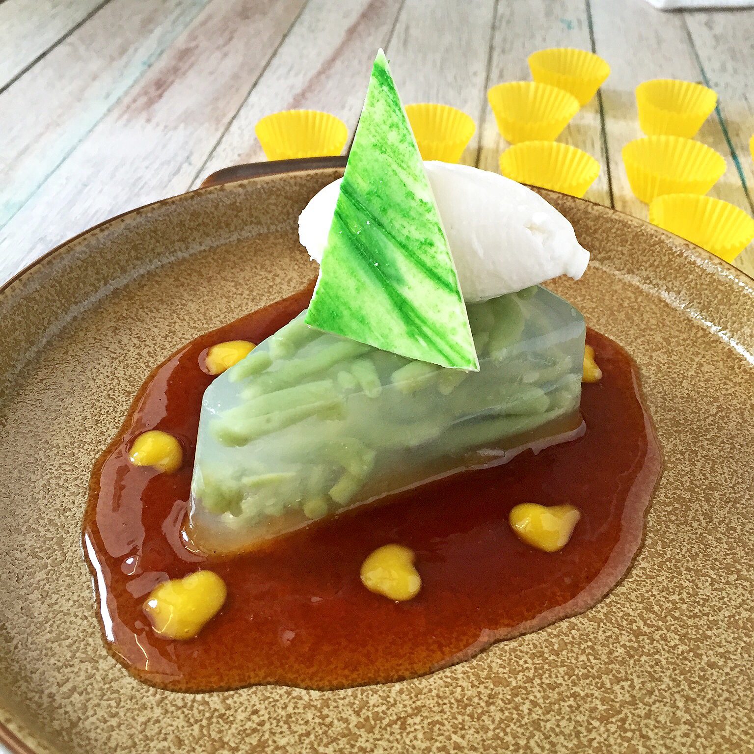 Food styling and recipe for Herworld magazine August 2015 (Deconstructed Cendol)