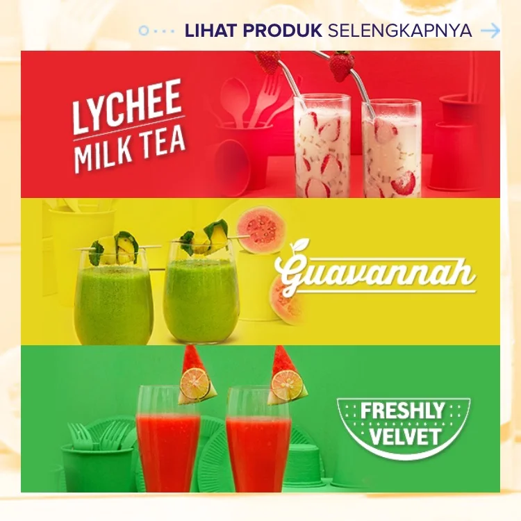 Juices recipe for Buavita Drinks