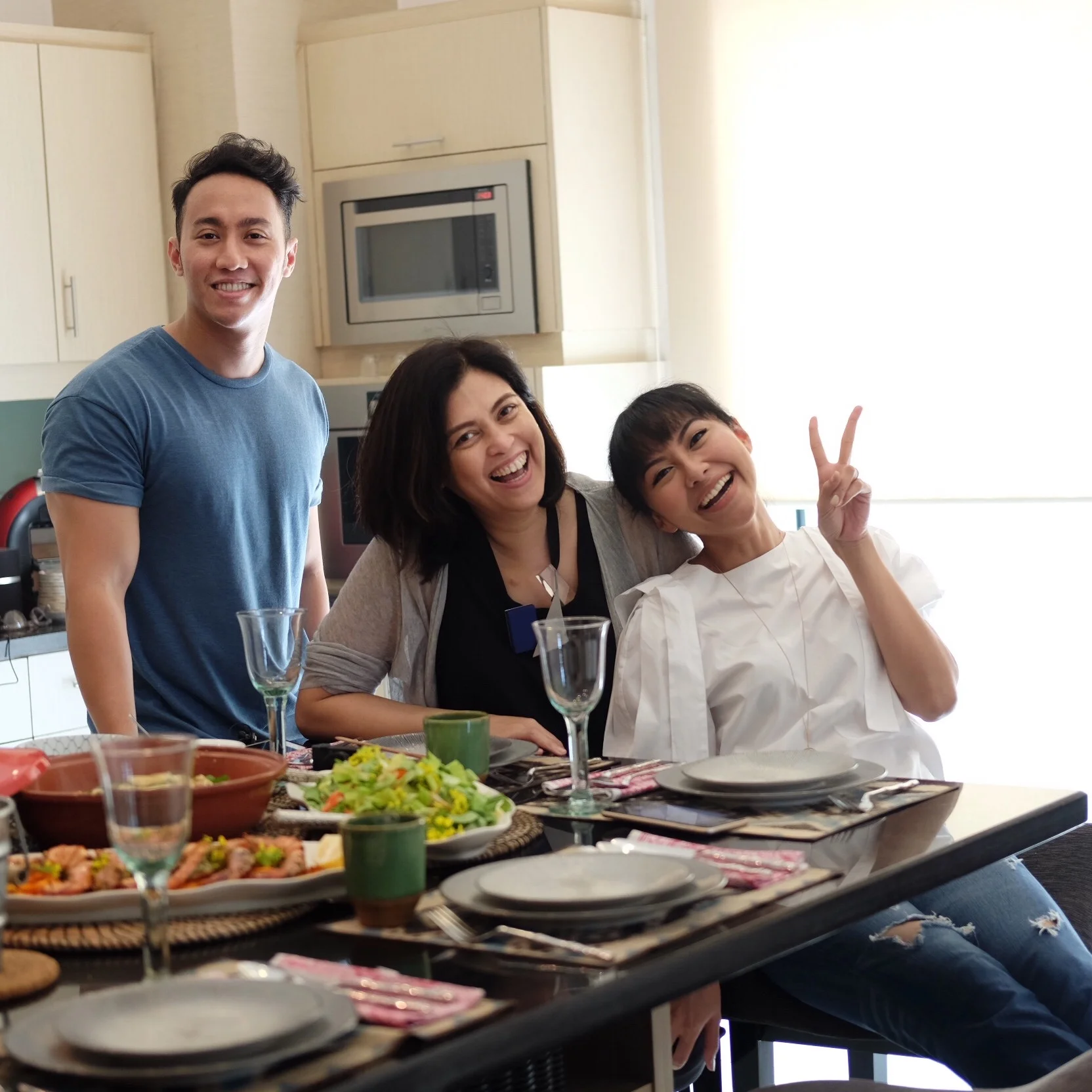 Tree Food Concept Private Dinner team. Arimbi Nimpuno & Putri Miranti