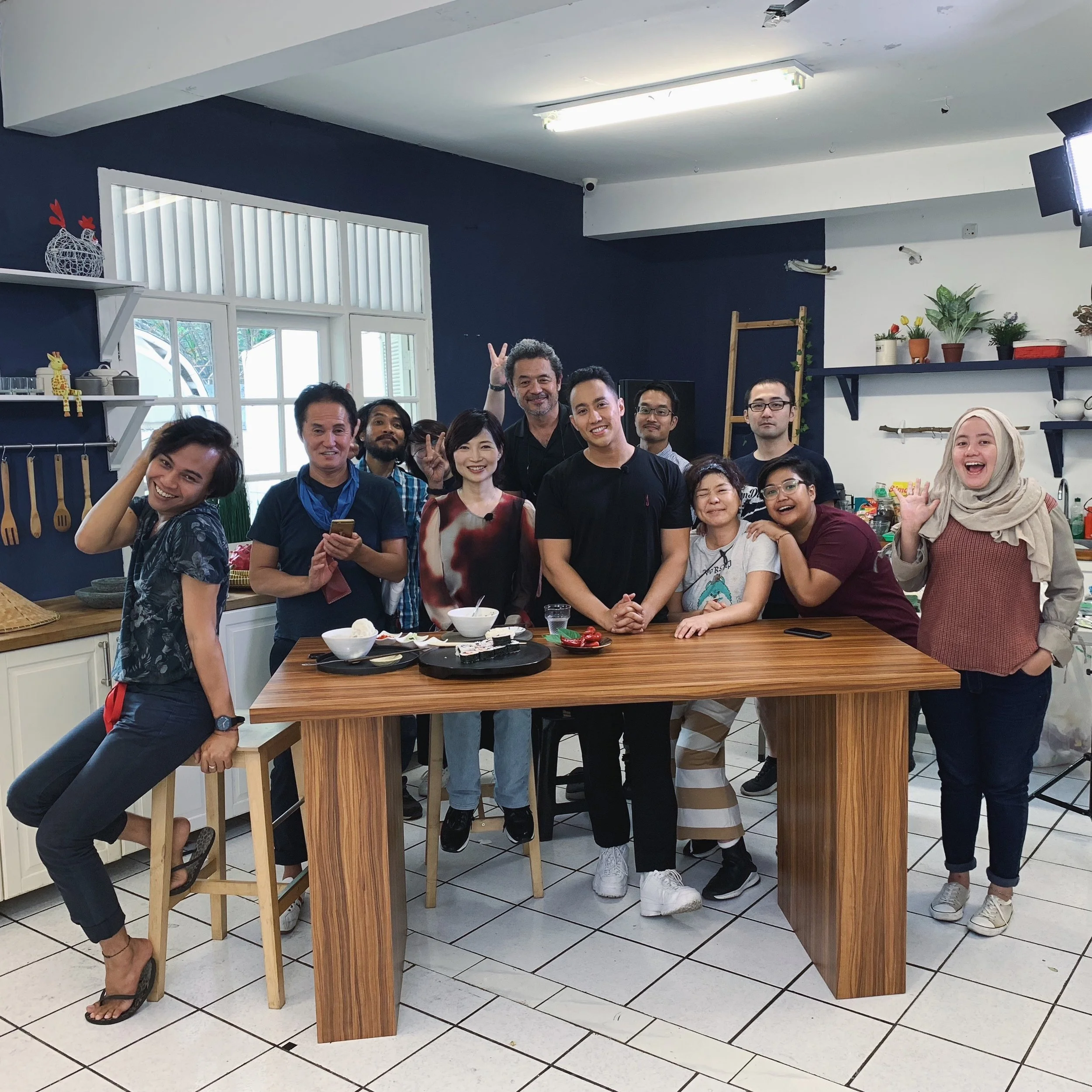 Yuda Bustara for dining with the chef NHK Japan